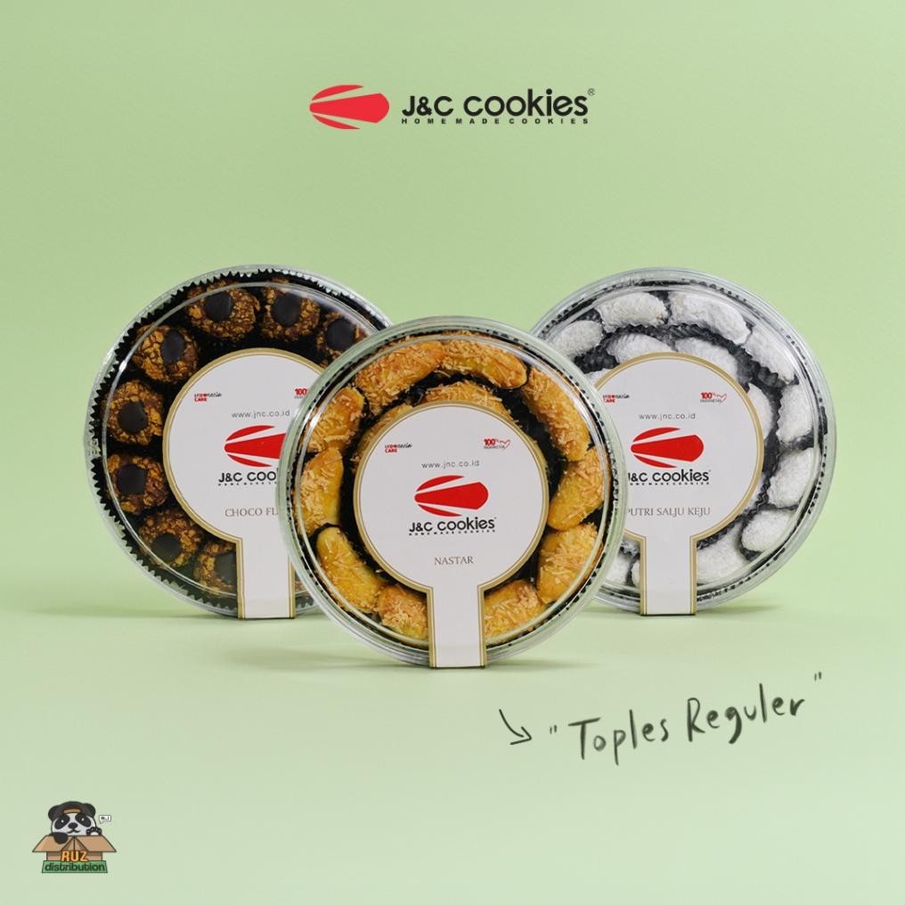 

J&C Cookies Kue Kering JNC Cookies Toples Reguler Kue Lebaran Nugi