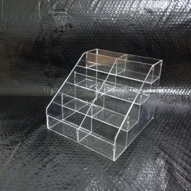 Terlaris Akrilik Rak Obat Obatan/Rak Kopi Sachet/Akrilik Tempat Serbaguna