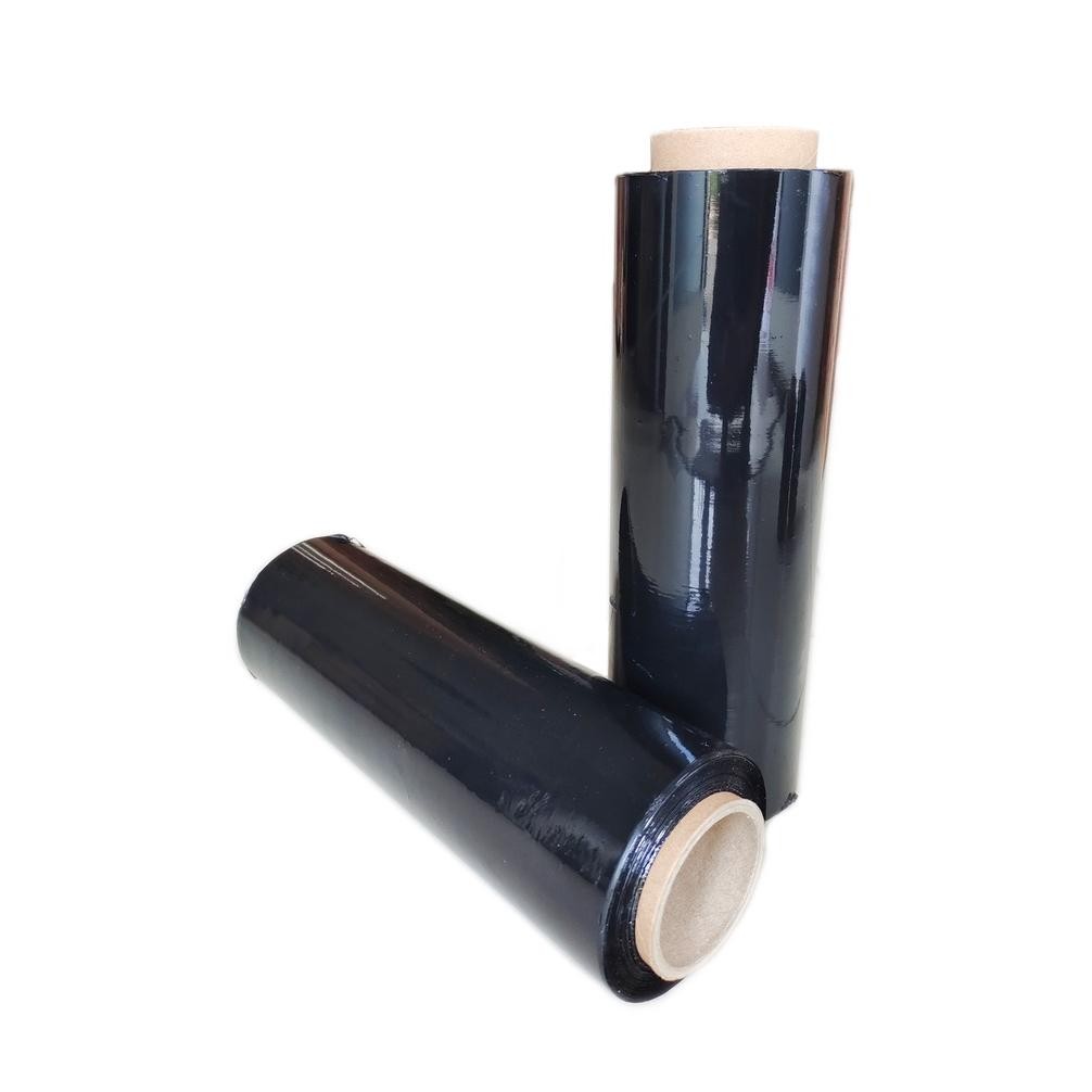 

STRETCH FILM 25CM X 200M HITAM - PLASTIK WRAPPING PACKINGAN BLACK 200M Nugi