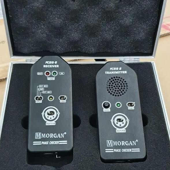 Phase Checker Speaker Phase Indicator Receiver Transmitter SPL Morgan