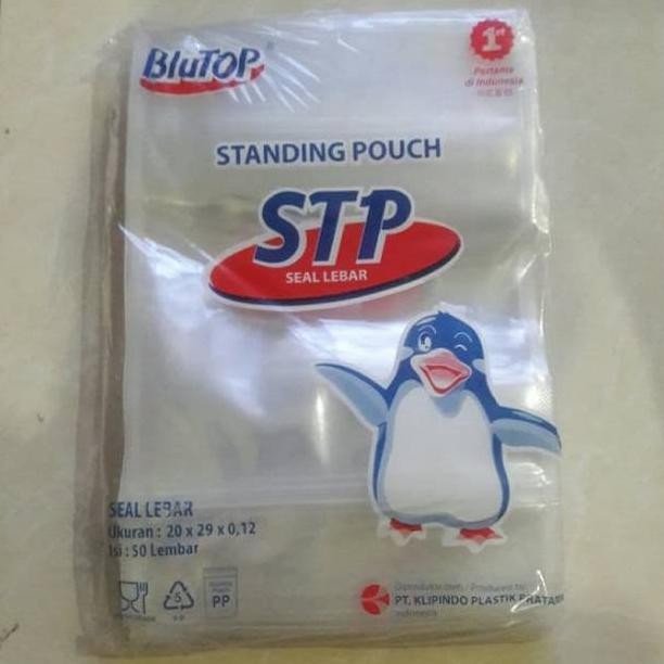 

PLASTIK STANDING UP POUCH 20 X 29 CM - KLIP KEMASAN BENING TEBAL ISI 50 LEMBAR Nugi