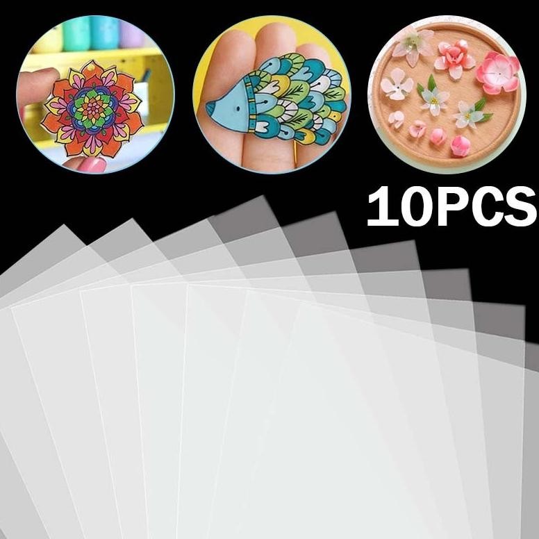 

10pcs Paper Shrink Plastik Shrink Diy 20*29cm Shrink Dink Plastic Shrink Plastic Craft Kids Diy Shrink Kertas Printable Nugi