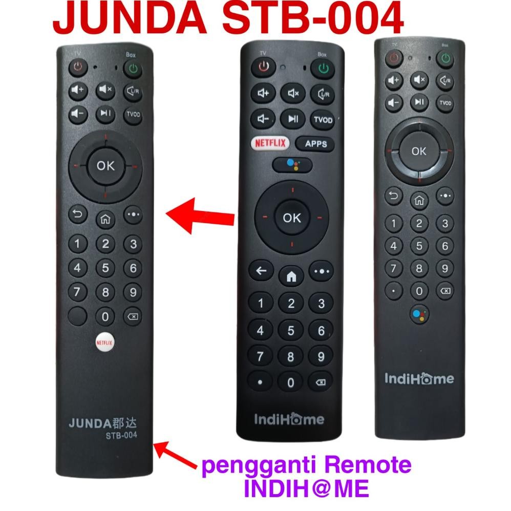 Baru REMOTE INDIHOME USEETV ZXV10 B760H B860H V5 JUNDA STB 004 