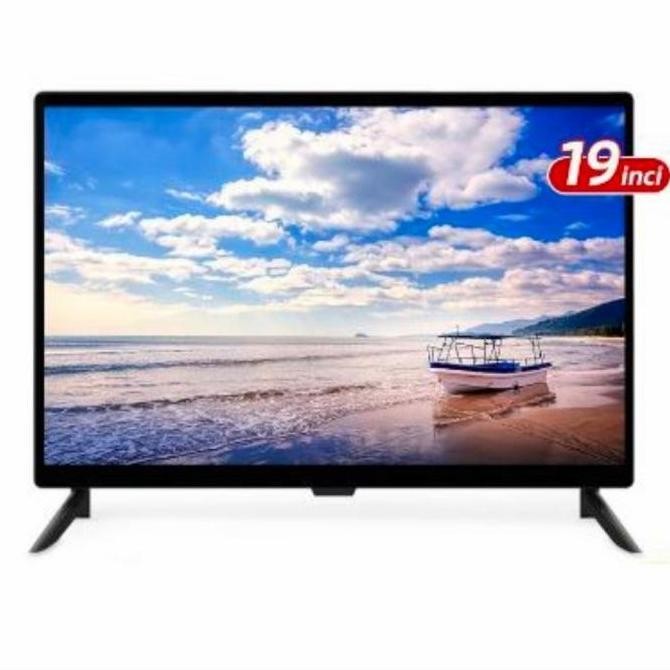 TERBARU - BIG PROMO TV LED 19 INCH HD TELEVISI FULL LAYAR GAMING PC KOMPUTER
