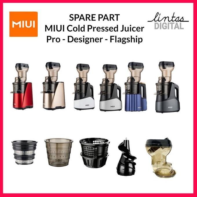 TERBARU - MIUI Cold Press Slow Juicer Pro Sparepart Tambahan Juicer