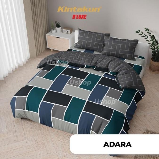 BEDCOVER KINTAKUN SET 180x200 / 160x200 TINGGI 20 FITTED FLAT V2
