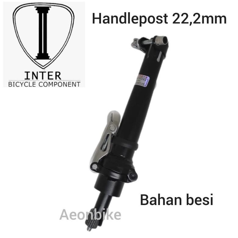 handlepost sepeda lipat ukuran 22,2mm standar,tiang stang sepeda lipat,stem minion,stem sepeda lipat