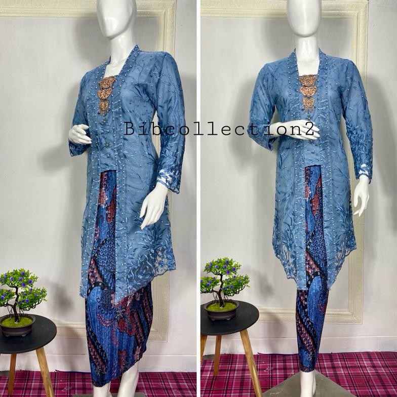 Promo - kebaya modern/kebaya tile/kebaya kutubaru payet/kebaya hitam kutubaru/kebaya wisuda 
