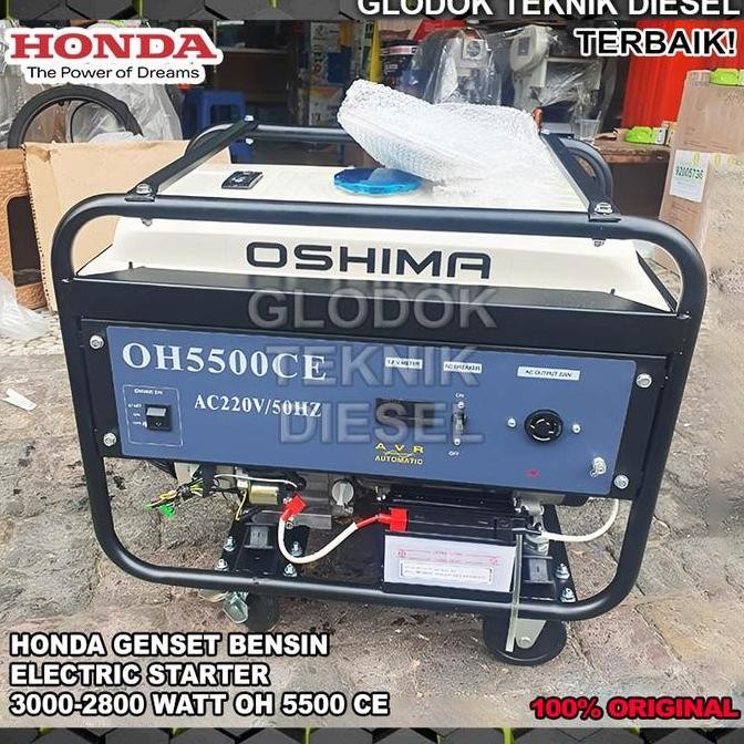 Honda Genset Generator Bensin 3000 2800 Watt OH 5500 CE OH5500CE ORI