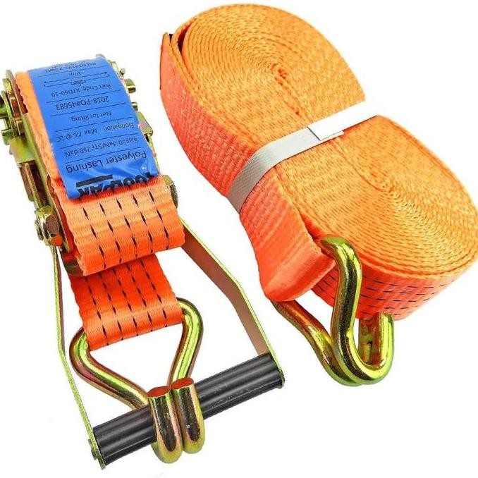 RACHET TIE DOWN CARGO LASHING TALI KREK PENGIKAT BARANG 5 - 10 METER WEBBING CARGO