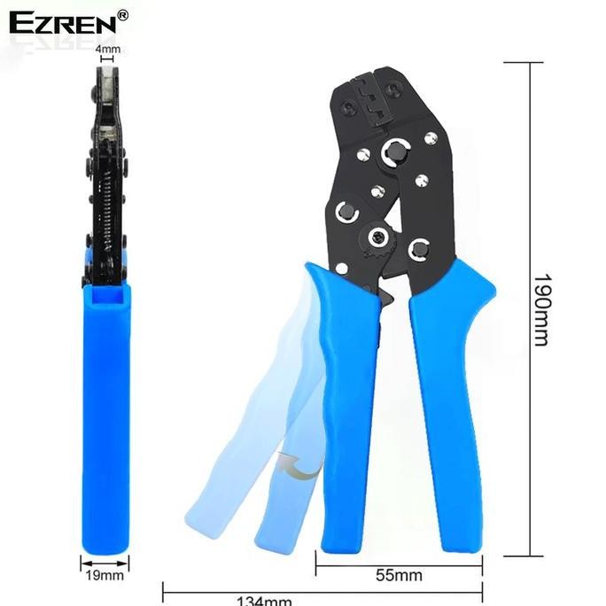 Ezren EZ-48B Tang Clamp Terminal Skun Crimping Tool Pliers AWG