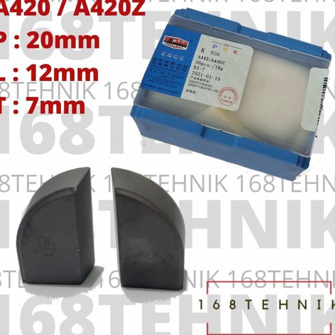 MATA PISAU WIDIA A420 / YG6 A420 KANAN KIRI / WIDIA YG-6 A420 / A420Z