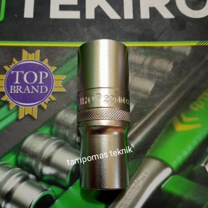 Kunci Mata Sok Panjang 22 mm Tekiro DR.1/2" 6PT Kunci Sok Tekiro