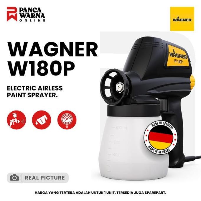 Wagner W180P Spray Gun / Air Sprayer / Mesin Semprot Udara/Angin