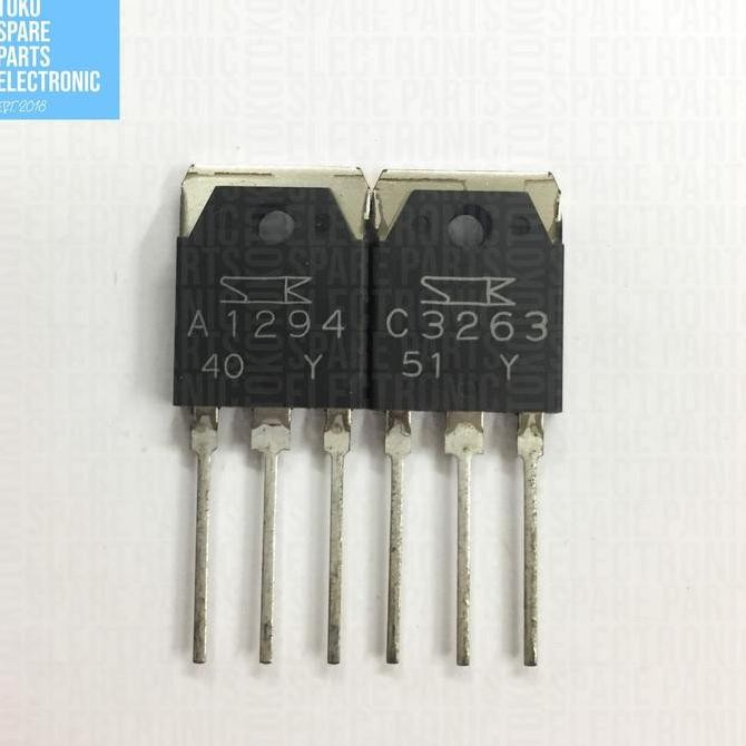 TRANSISTOR A1294 C3263 SANKEN SET ORIGINAL ASLI 1294 3263