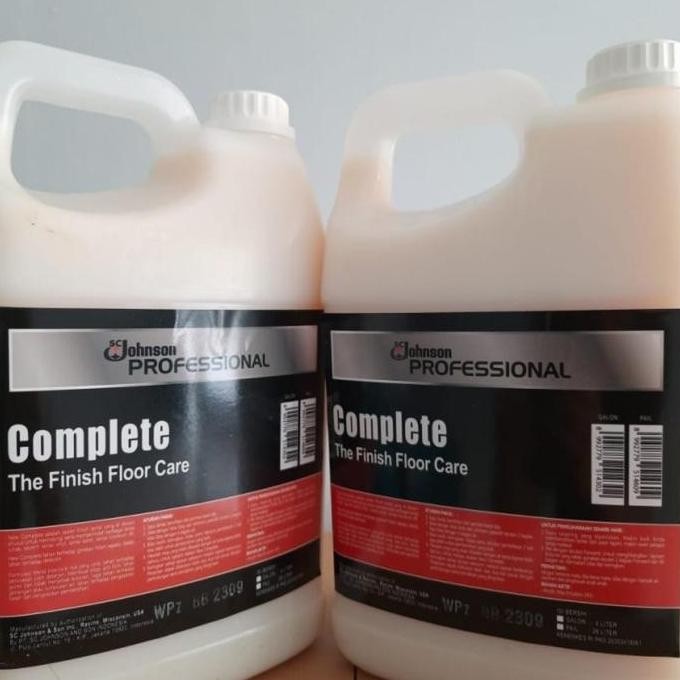 Cairan Poles Vinyl New Complete Pengkilap Lantai 4 Liter