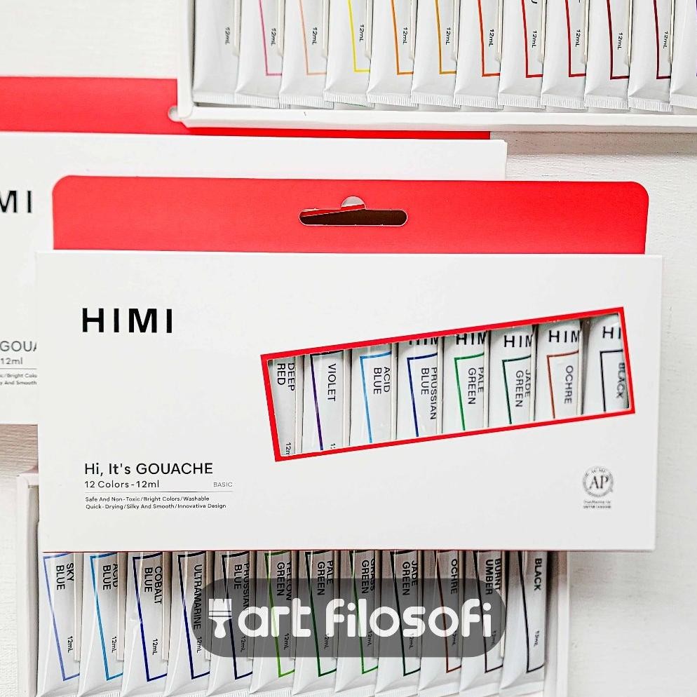 

Ni06 Miya Himi Gouache Tube Set 12Ml | Cat Air Gouache Ni06