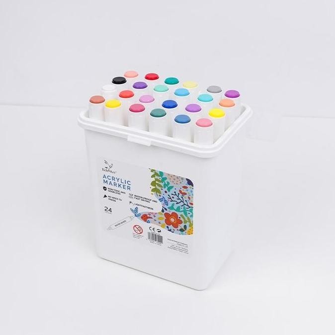 

OHSOME - EchoArt Acrylic Marker Set Spidol Acyrlic 12/24/48 Warna