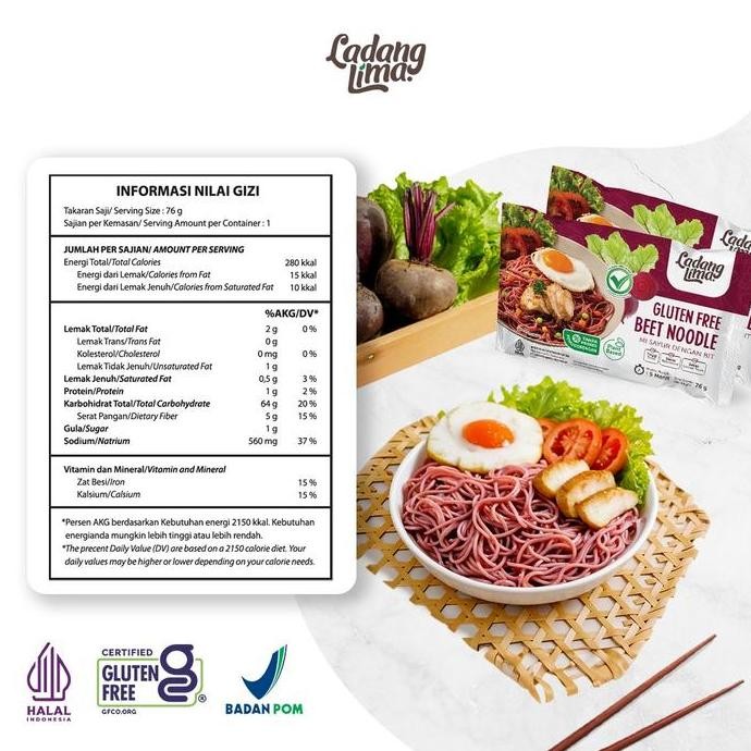 

Sale! Paket Mie Ladang Lima Gluten Free Mix Varian All Noodle