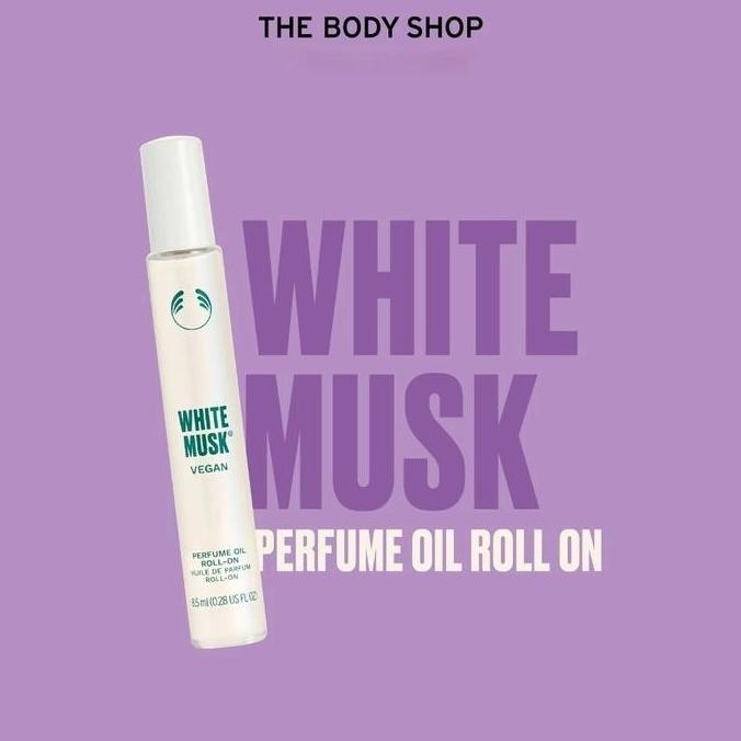 The Body Shop White Musk Perfume Oil Roll On 8.5ML