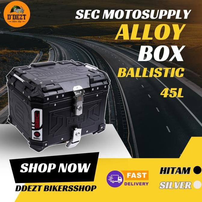 Box Motor Pannier SEC STRIKE FORCE Top Box SEC Motor Almunium