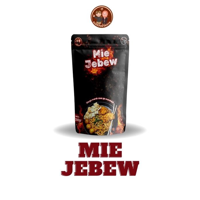 

New Mie Jebew Chili Oil ala Sundanesnack Pedas Manis Makanan Instan - 1 Porsi - Food Noodles Sauce