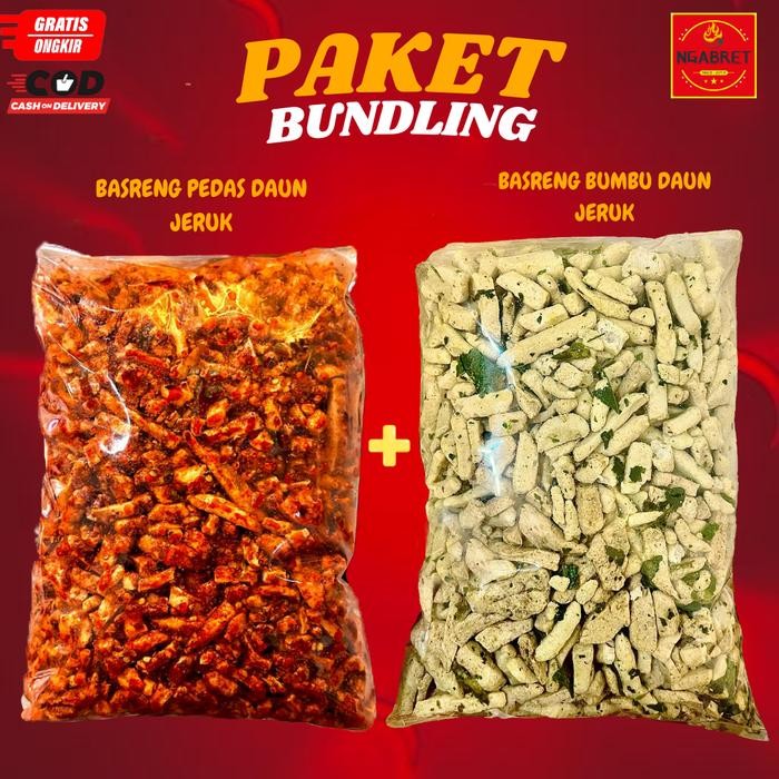 

New NGABRET ID - PAKET HEMAT BASRENG 500GR PEDAS + ORIGINAL 500GR