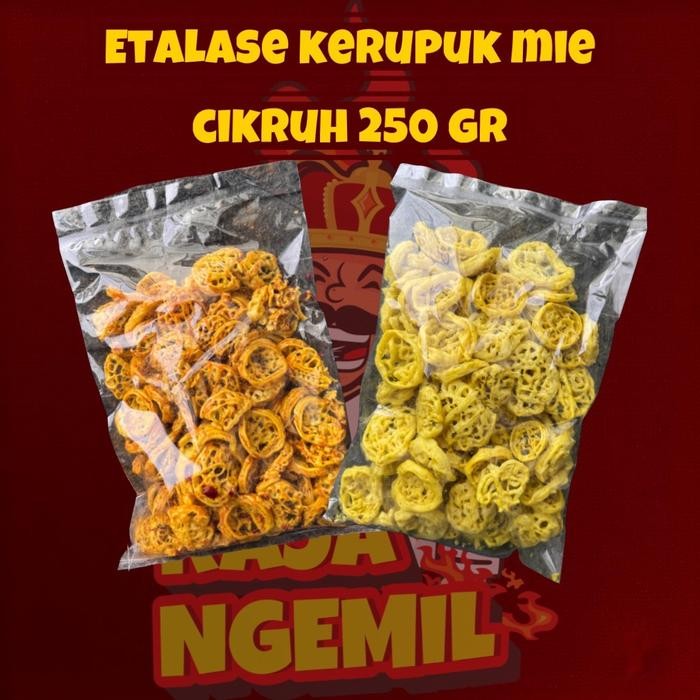 

New Etalase Kerupuk Mie Cikruh 250 GR Rajangemil