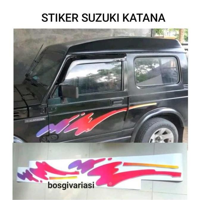 Sale Stiker Stripping Body Suzuki Katana Tahun 1994 1Set / Stiker Body Suzuki Katana