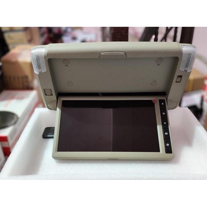 Terlaris Tv Plafon Mobil 9Inch Slim Design