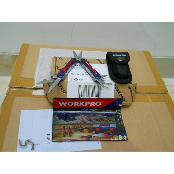

WORKPRO MINI SCISSOR MULTI TOOLS 10 IN 1