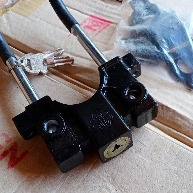 Terlaris Kunci Gembok Roda Depan Ori Federal Motor Bebek Honda Ready Stok