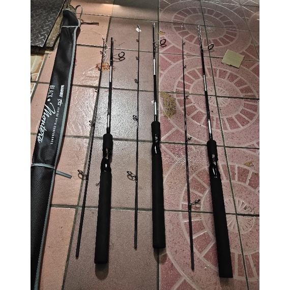 Best Seller Joran Pancing Maguro Black Montera Pilihan Ukuran 150 165 180 Cm