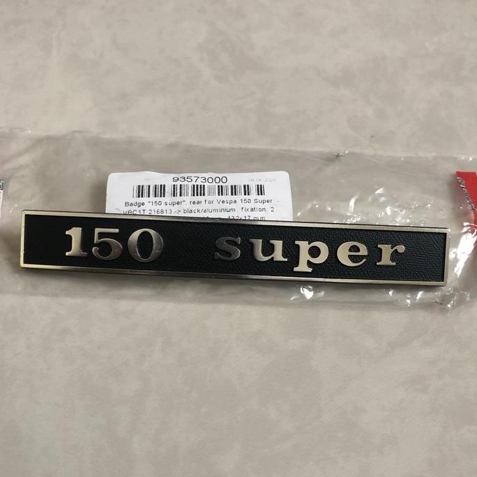 Emblem Vespa Super Original