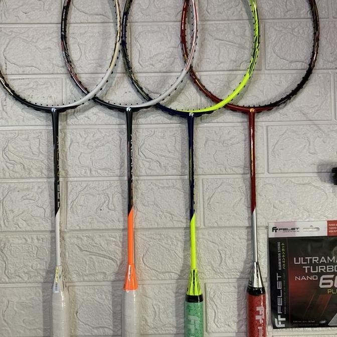 Raket Badminton Felet Arcana 80 L / Felet Arcana 80L Komplit Original