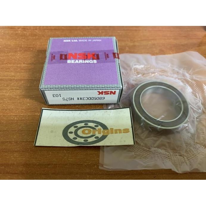 ready BEARING SEPEDA 6805 2RS 6805 DDU NSK ORIGINAL 25 X 37 X 7