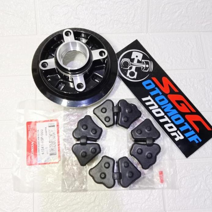 [ COD ] KARET+NAPGEAR TROMOL BLK MEGAPRO/VERZA/CB 150R/CBR 150 OLD