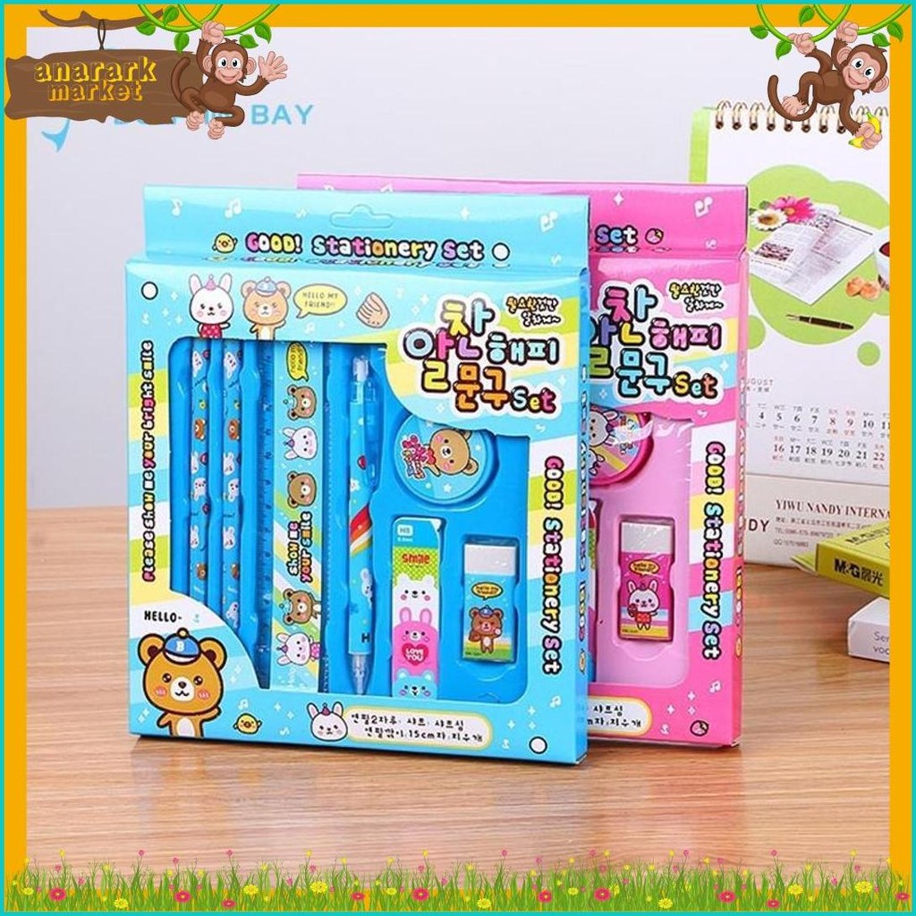 

Dolphin BayAlat Tulis Set 9In1 Karakter Stationery Kids/Pensil Set Lengkap Alat Tulis Anak 9 In 1 Set Alat Tulis Anak Sekolah 281 Terlaris! Produk Ini Banyak Dicari