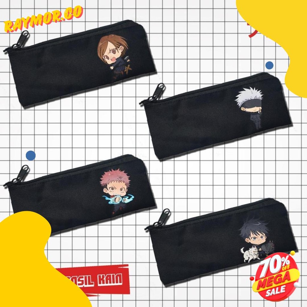 

Pouch Tempat Pensil Anime Jujutsu Kaisen Murah Bahan Kain Souvenir Pernikahan Bisa Bayar Ditempat Cod Diskon