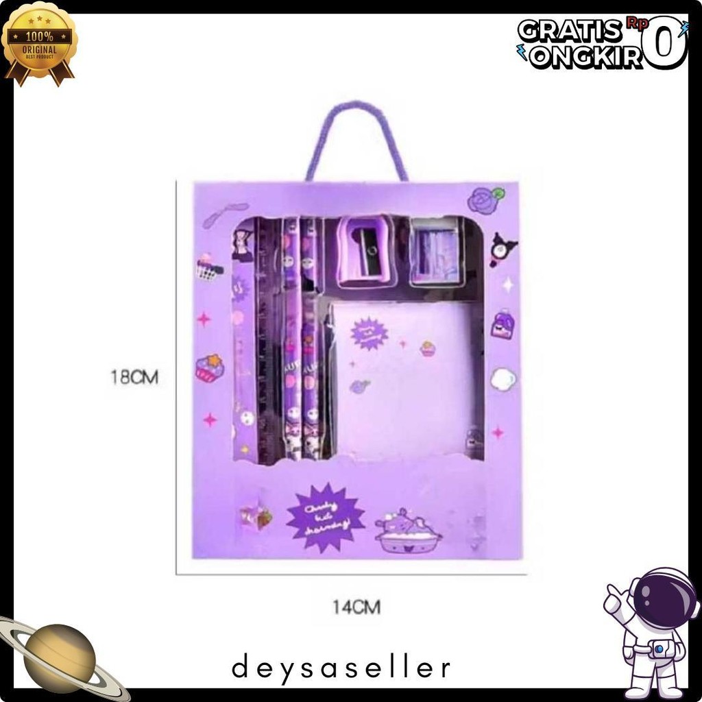 

Pensil Set Stationery 6 In 1 Karakter Lucu / Alat Tulis Set 6 In 1 Flash Sale! Diskon Hingga 70%