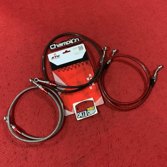 ready  Selang Rem KTC Kytaco 92cm BH4 Beat Karbu Beat FI ESP Beat Deluxe POP