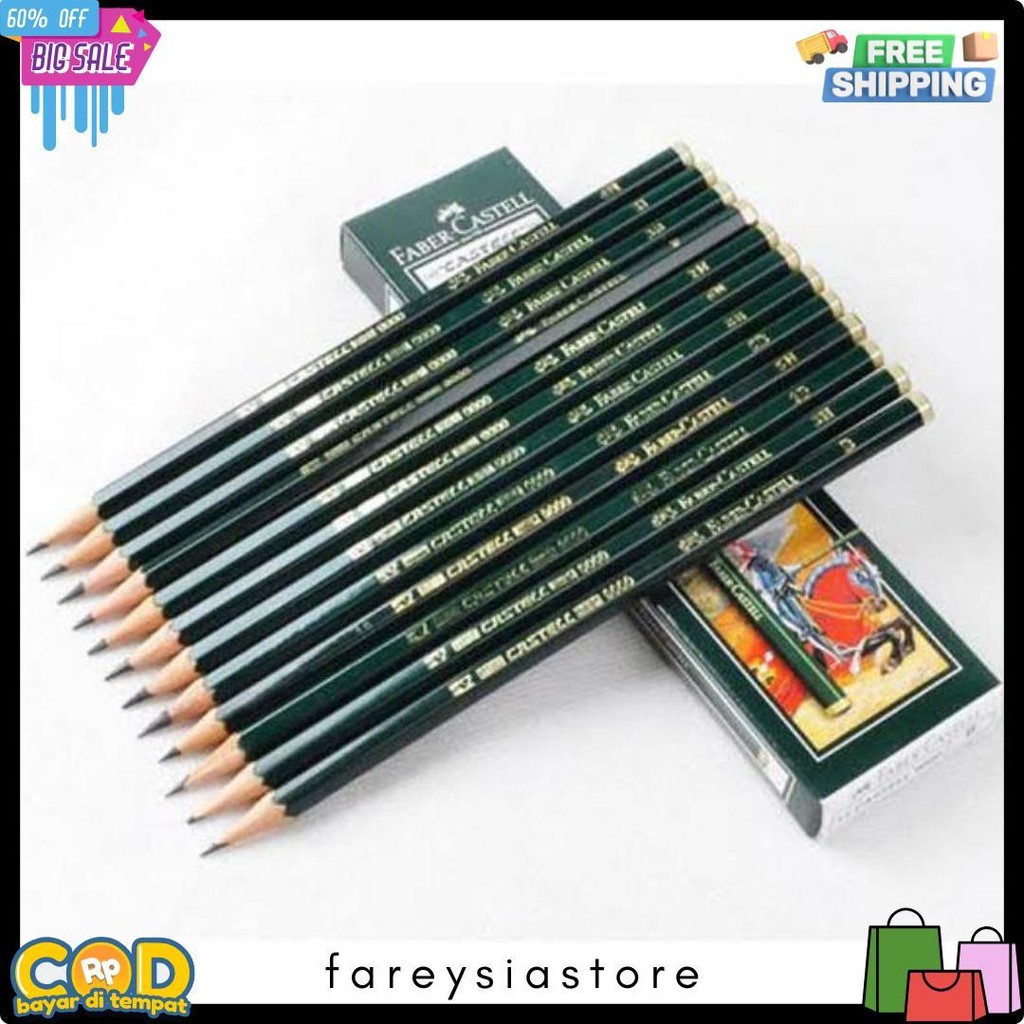 

Pensil Faber Castell 2B Ujian Computer (12 Pcs) Diskon