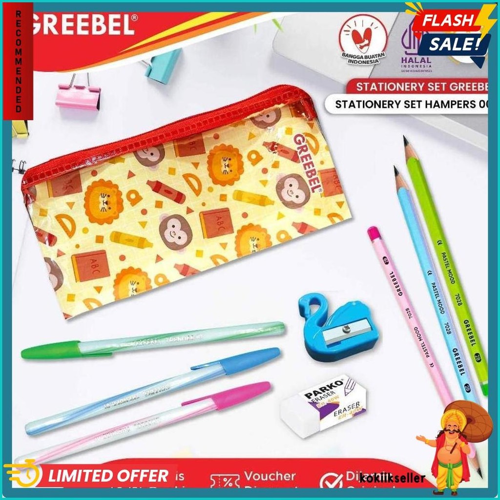 

Greebel Bingkisan Hampers Ulang Tahun Anak / Stationery Set Hampers 001 / Hadiah Lomba Flash Sale! Diskon Hingga 70%