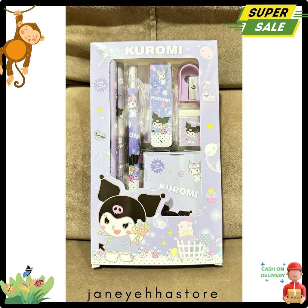 

Set Alat Tulis Cinnamoroll 7 In 1 Lucu Imut Pensil, Penghapus, Rautan, Penggaris 8008 Diskon Setengah Harga