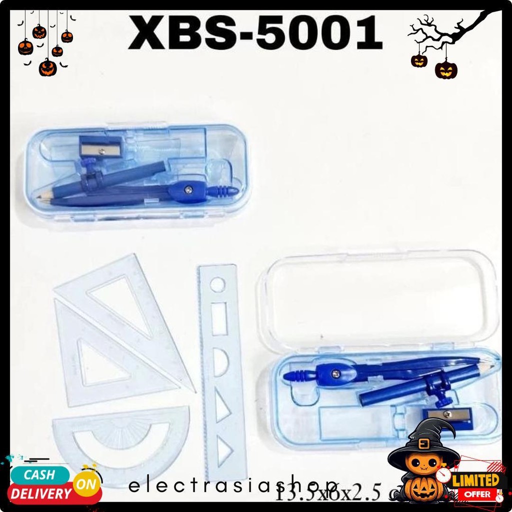 

Jangka Set Penggaris Lengkap A119 Jangka Sekolah Math Diskon