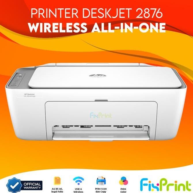 HP Printer Wireless Bluetooth 2775 All-In-One Print Scan Copy murah