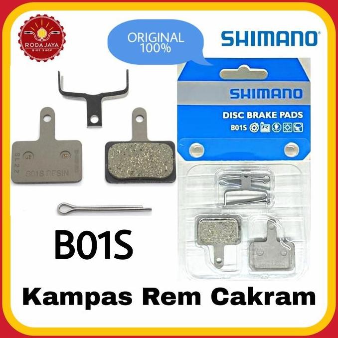 ready Disc Brake Pad Sepeda SHIMANO BR-M416 Resin Pad