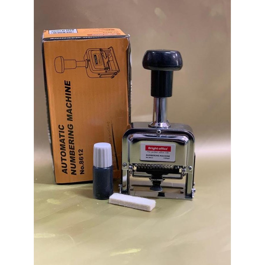 

Termantab] numerator 12 digit bright office ( metal numering)