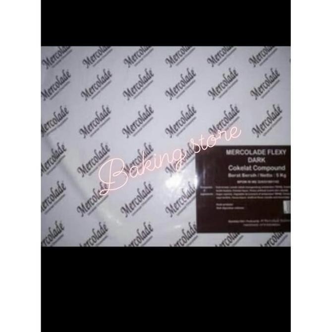 

Chocolate Compound Mercolade Flexy Rep 1kg - Cokelat Batangan Serbaguna Termurah