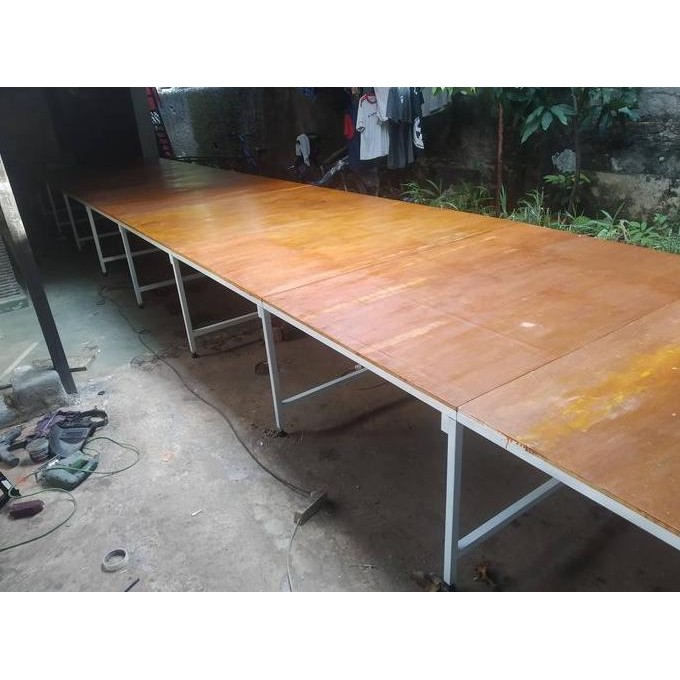 favorit] Meja Konveksi Besar Potong Kain Bongkar Pasang